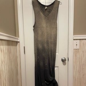 Free People Ombré bleach dye style dress